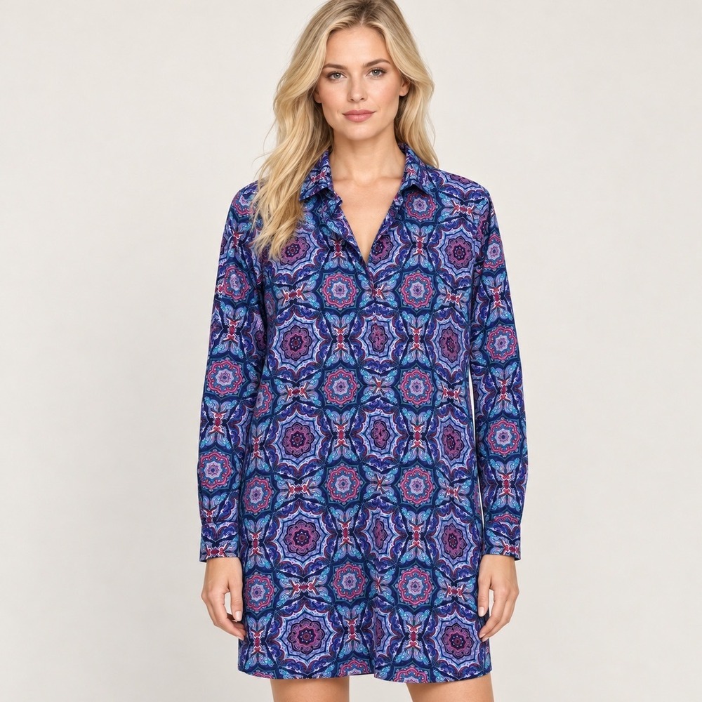 Victorias Secret Women's ArtsyTunic Sleep Shirt Nightgown Comfort Size Small